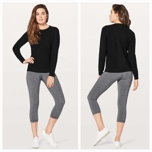 Lululemon Simply Wool Sweater Black Sz6